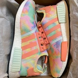 Womens Adidas NMD R1  Rare Tie Dye size 8.5